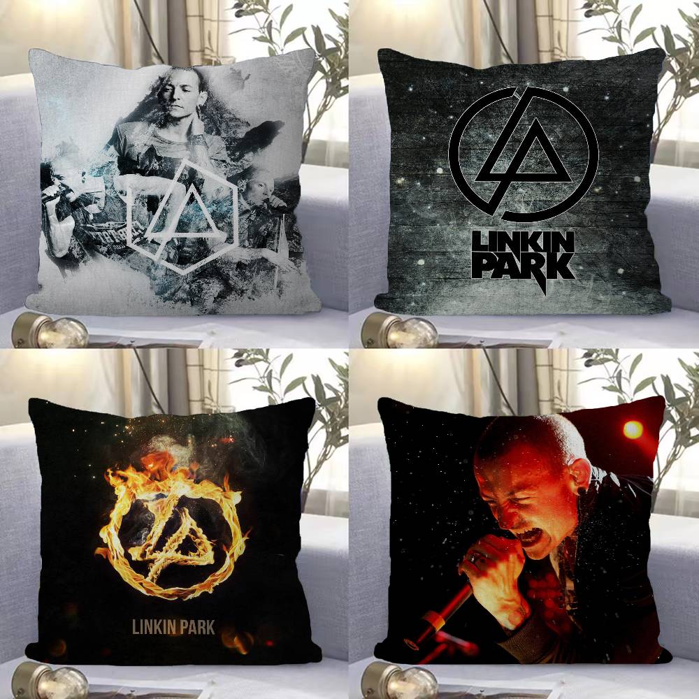 Hot Home Of Textiles - Sıcak Bant L-Linkin P-Park Minder Örtüsü