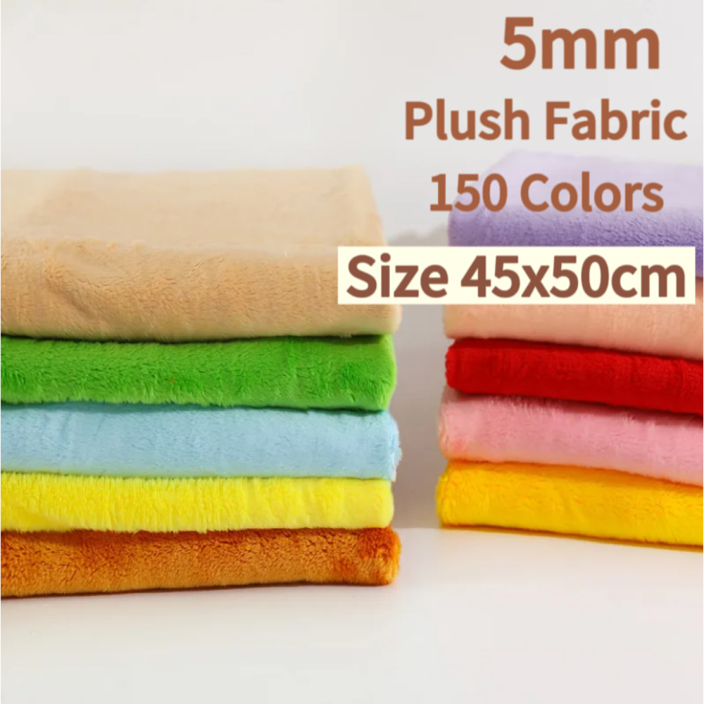 Home Textiles Super Soft - Sewbato 5mm peluş kumaş süper yumuşak