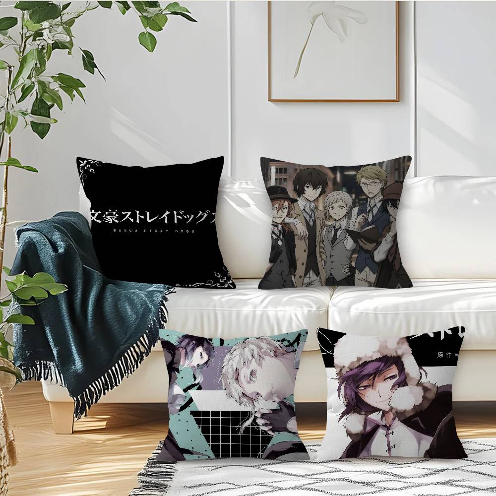 Anime B-Bungo Sokak Köpekleri  - Home.Textiles Cushion incelemesi ve fiyatı