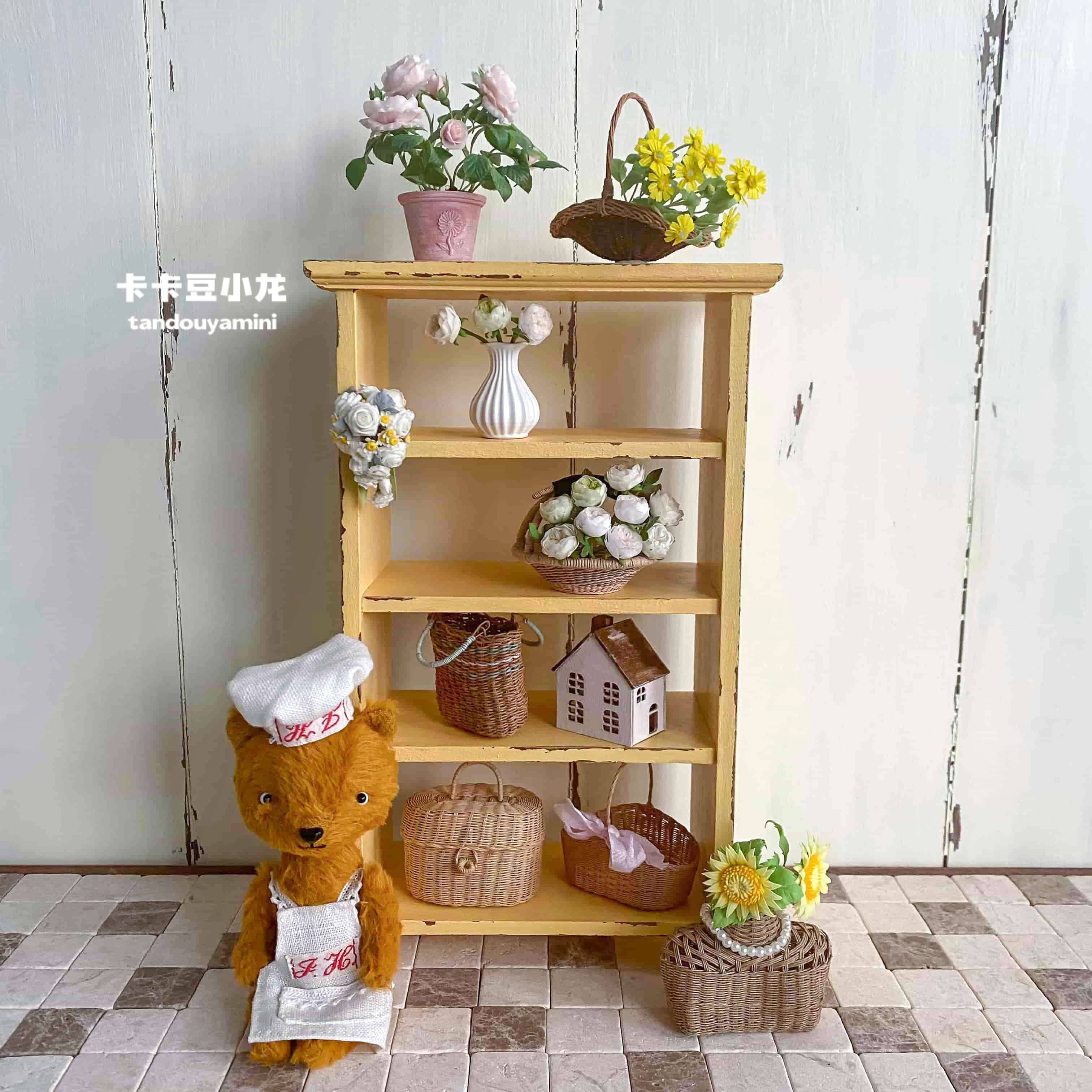 1:6 Ölçekli Oyuncak Ev Mini Mo - Vintage Home Textiles incelemesi ve fiyatı
