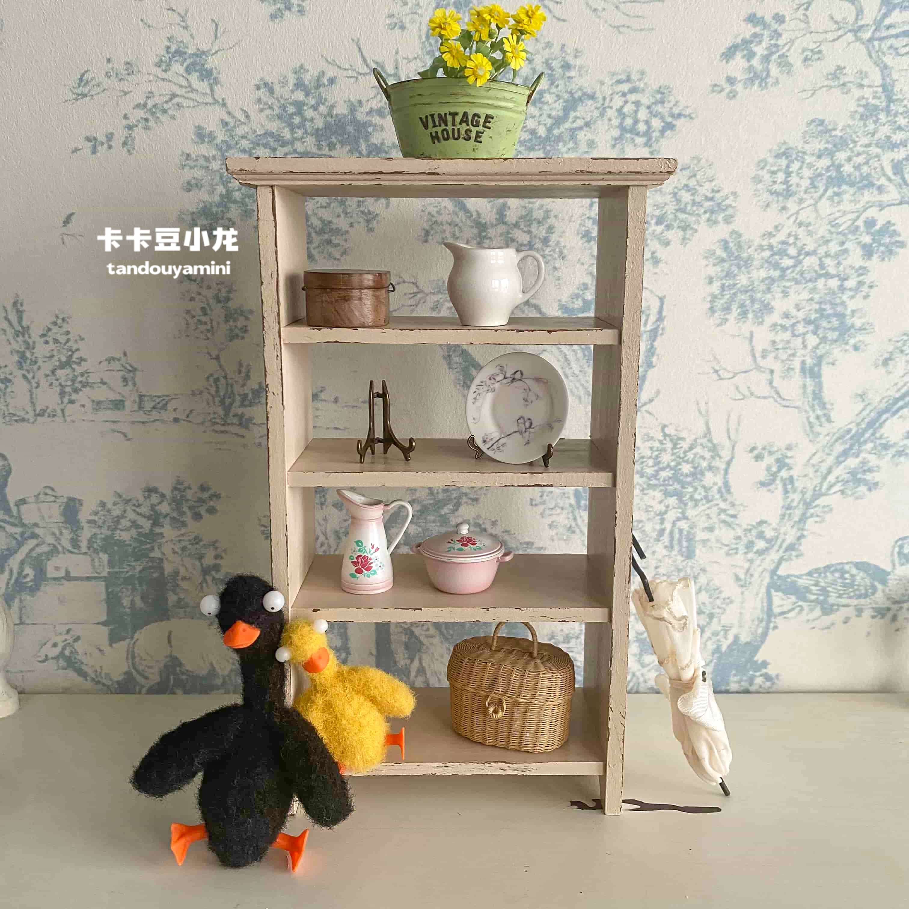 1:6 Ölçekli Oyuncak Ev Mini Mo - Vintage Home Textiles incelemesi ve fiyatı