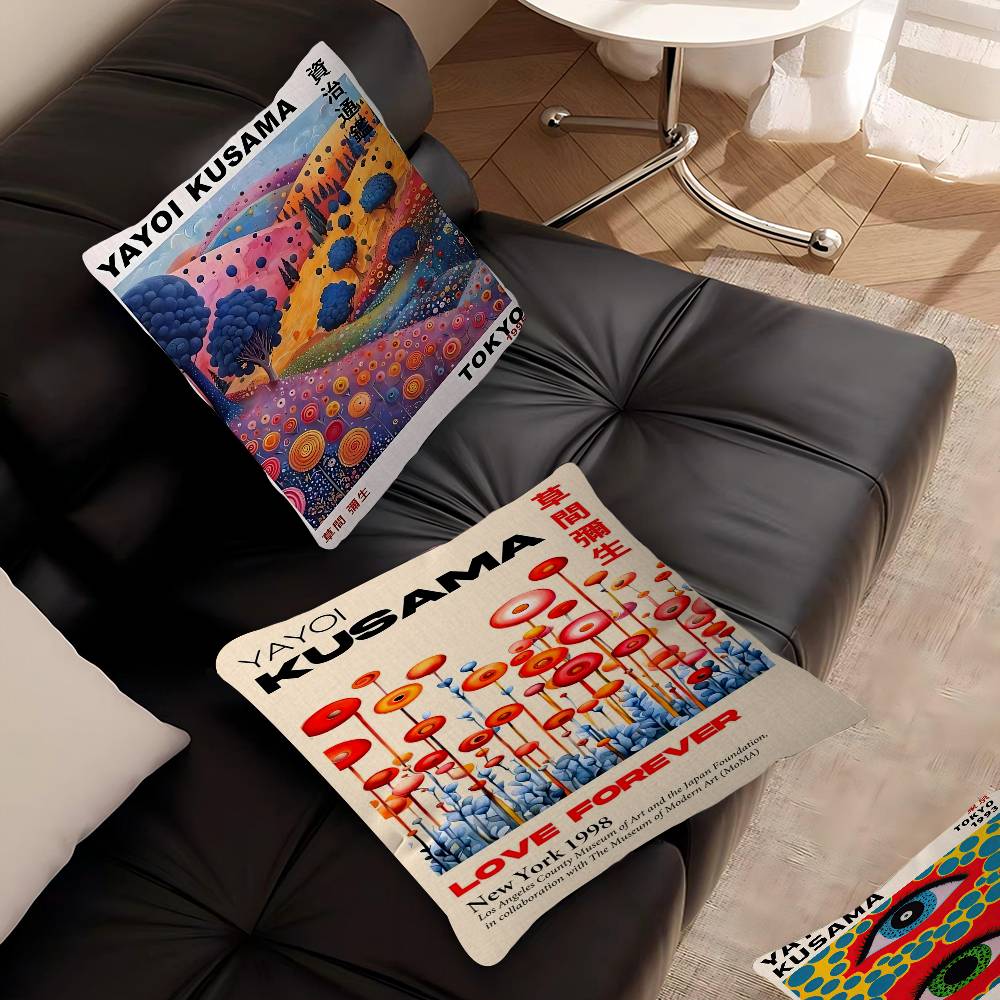 İskandinav japon Yayoi Kusama  - Home.Textiles Cushion incelemesi ve fiyatı