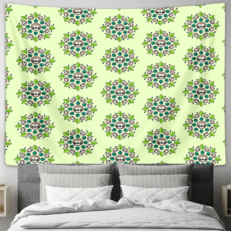 Bohem duvar halısı doğa orman  - Vintage Home Textiles incelemesi ve fiyatı