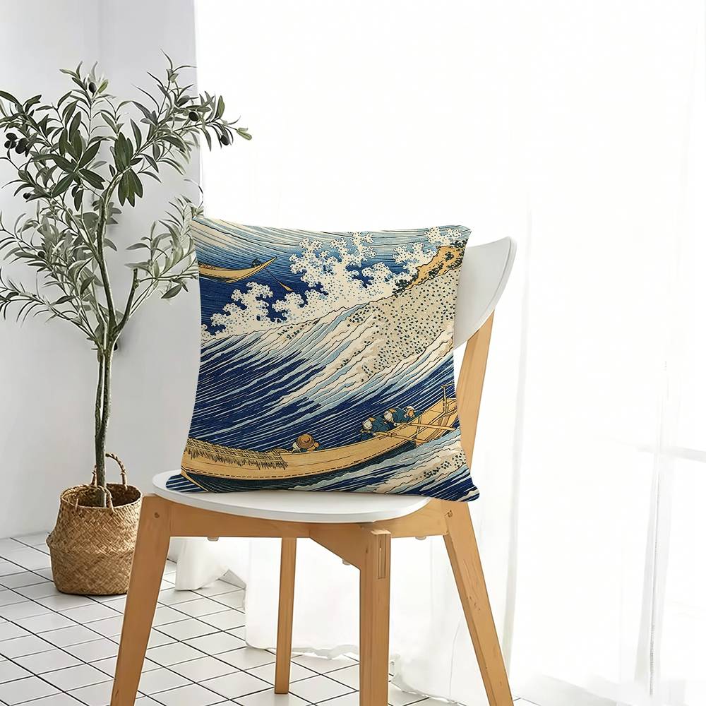 Sanat Katsushika H-Hokusai Kar - Home.Textiles Cushion incelemesi ve fiyatı