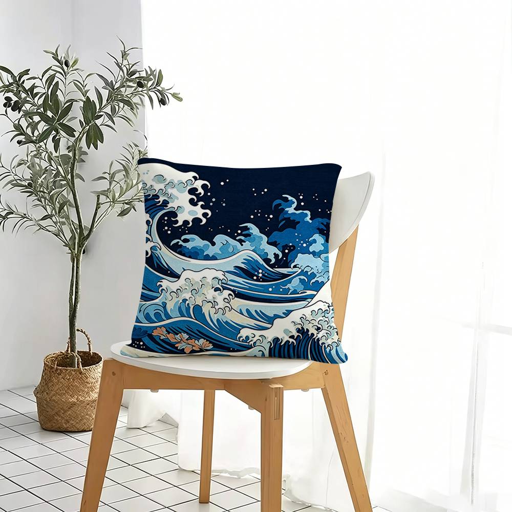 Sanat Katsushika H-Hokusai Kar - Home.Textiles Cushion incelemesi ve fiyatı